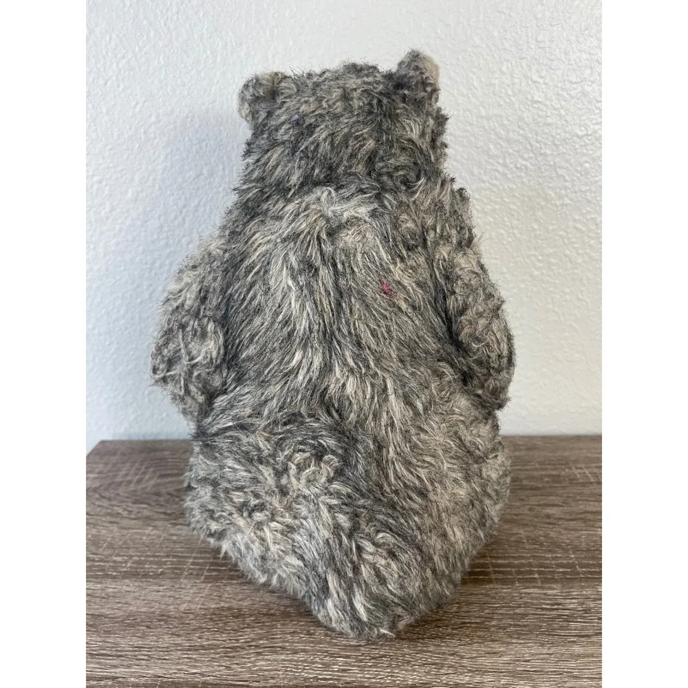 Disney Parks Jungle‎ Book Baloo Bear Plush Realistic Brown Grey Toy Kids 11 in